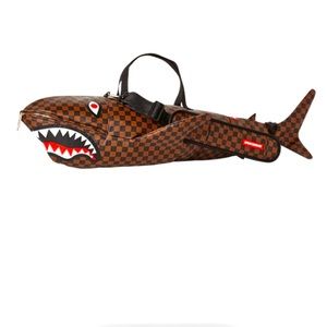 Sprayground Backpack - Shark in Paris Duffle Bag Limited Edition